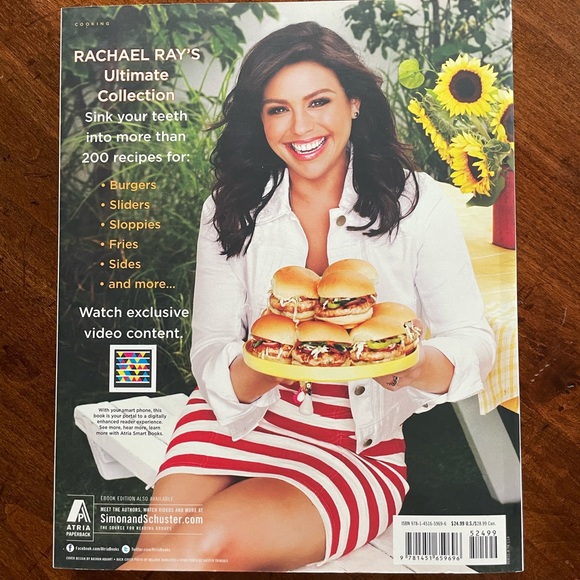 2 NEW Cookbooks: The Book of Burger by Rachael Ray & Burgers by Paul Gayler - Picture 4 of 6